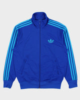 Vintage Adidas Originals Royal Blue Embroidered Firebird Track Jacket - M