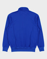 Vintage Adidas Originals Royal Blue Embroidered Firebird Track Jacket - M