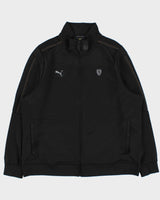 2023 Puma Scuderia Ferrari Black Edition 3M Logo Sotfshell Track Jacket - XXL