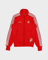 Vintage Adidas Originals Switzerland 2008 Euros Suisse Football Track Jacket - S