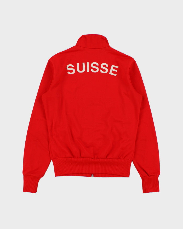 Vintage Adidas Originals Switzerland 2008 Euros Suisse Football Track Jacket - S