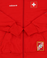 Vintage Adidas Originals Switzerland 2008 Euros Suisse Football Track Jacket - S