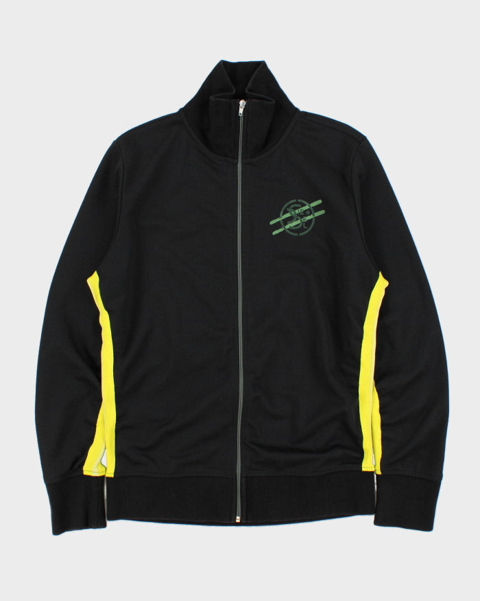Vintage Y2K 00s Diesel Heavyweight Rib Funnel-Neck Track Jacket - XL