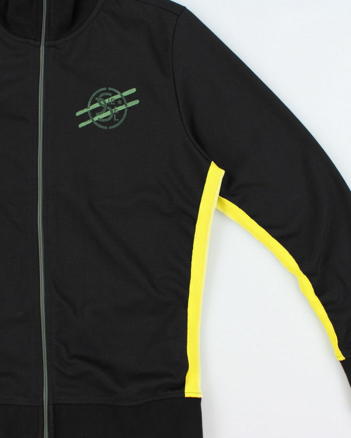 Vintage Y2K 00s Diesel Heavyweight Rib Funnel-Neck Track Jacket - XL