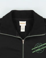 Vintage Y2K 00s Diesel Heavyweight Rib Funnel-Neck Track Jacket - XL