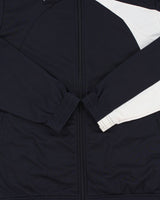 Vintage Puma Navy Embroidered Funnel-Neck Track Jacket - M