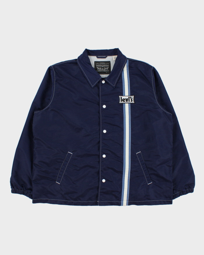 Levi's Contrast Stitch Snap Button Shell Merrit Surf Jacket - XL