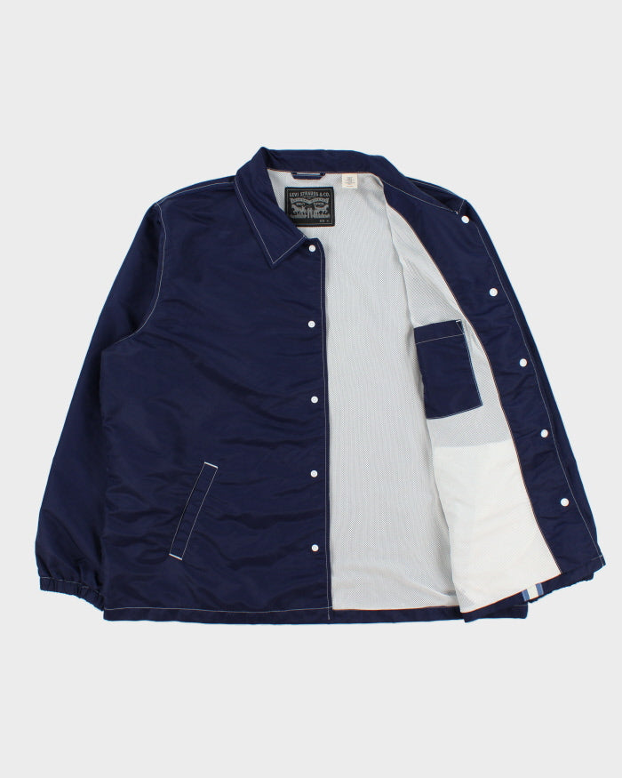 Levi's Contrast Stitch Snap Button Shell Merrit Surf Jacket - XL