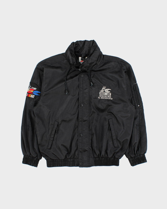 Vintage 1990s Ralliart World Rally Championship Embroidered Motor Field All Weather Shell Bomber Jacket - M