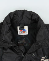 Vintage 1990s Ralliart World Rally Championship Embroidered Motor Field All Weather Shell Bomber Jacket - M