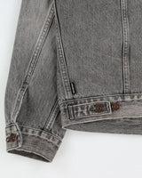 F/W 2018 Balenciaga Archetype Unisex Oversized Denim Logo Jacket - XS