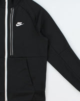 Nike Pinwheel Black Soft Shell Tech Track Jacket - M