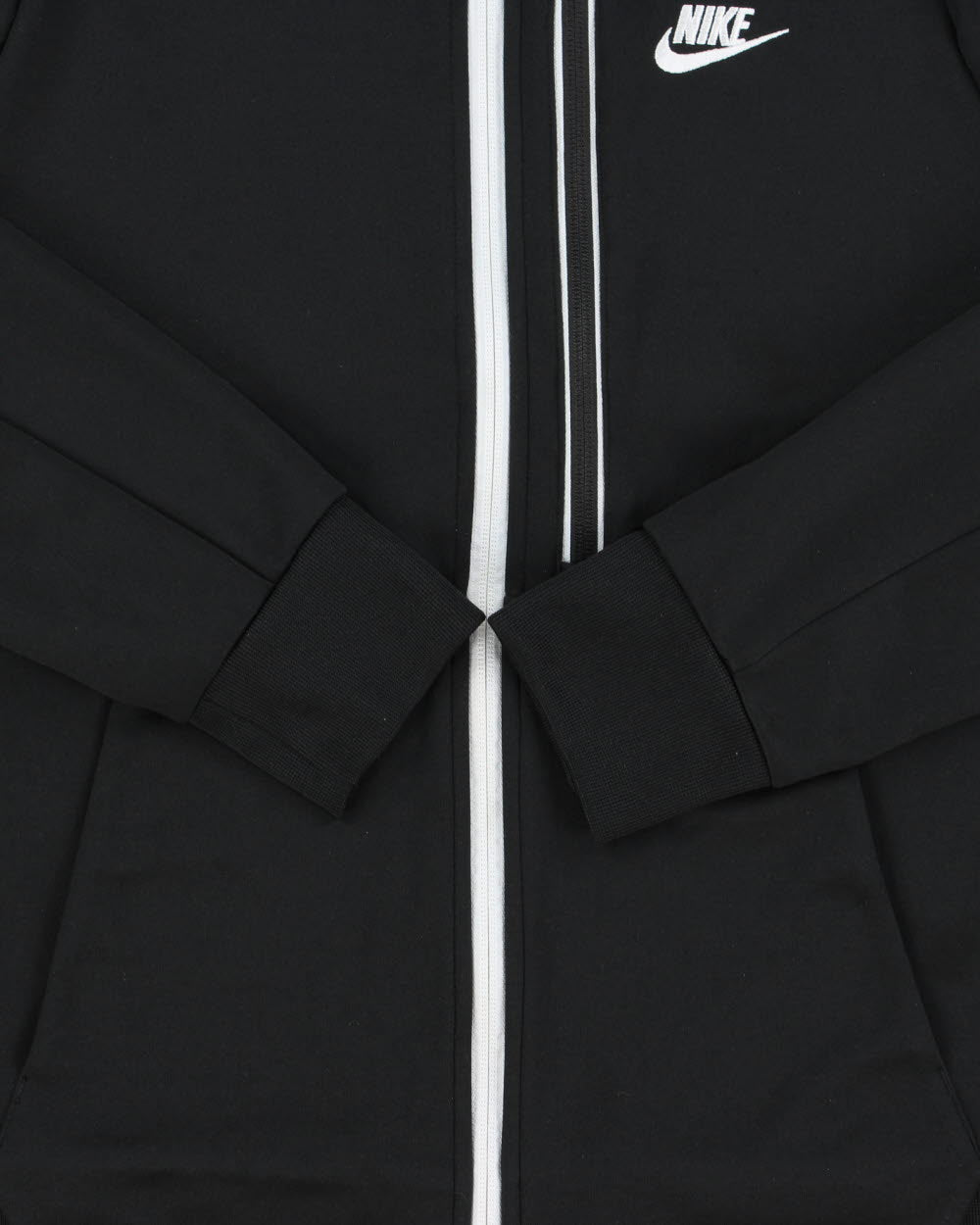 Nike Pinwheel Black Soft Shell Tech Track Jacket - M
