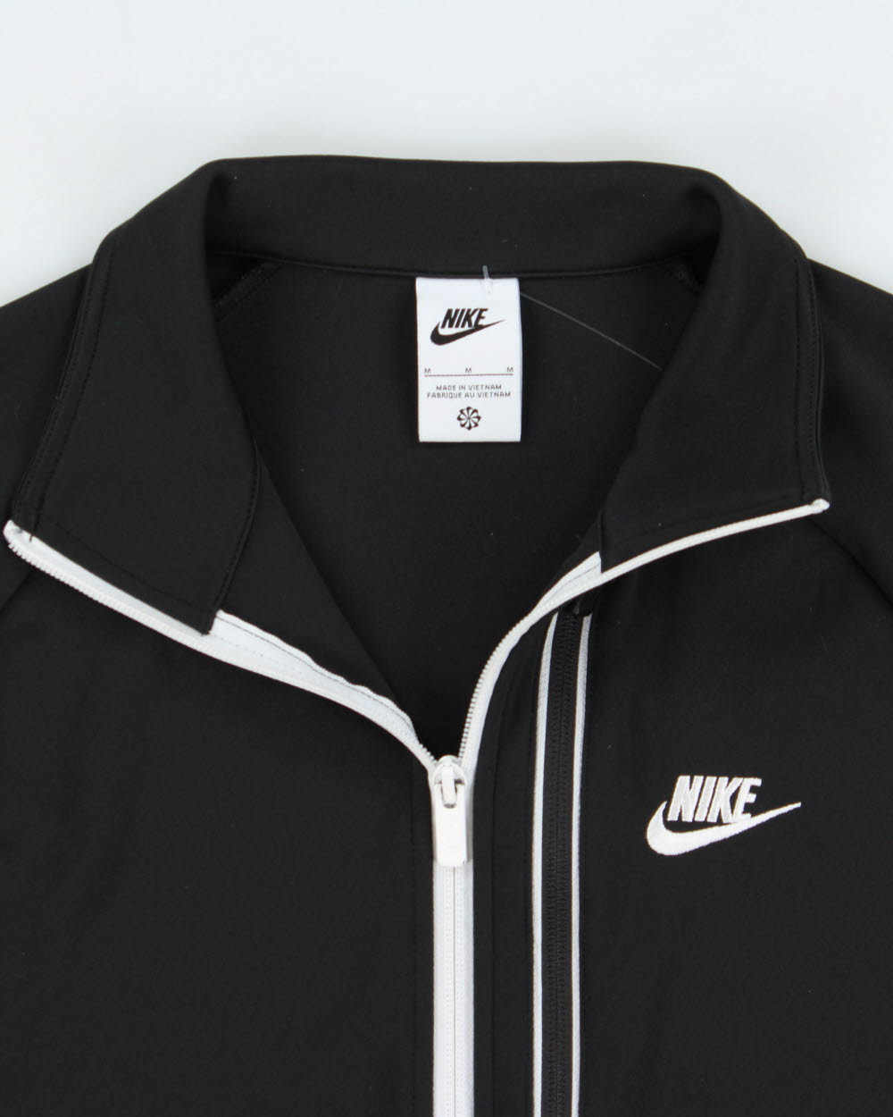 Nike Pinwheel Black Soft Shell Tech Track Jacket - M