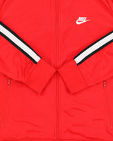 Vintage Nike Soft Shell Taped Embroidered Track Jacket - M