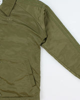 Vintage Adidas Originals Khaki Fleeced Lined Shell Coach Jacket - XXS