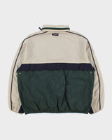 Vintage 1990s Ralph Lauren Chaps Colourblock Waterproof Shell Bomber Jacket - L