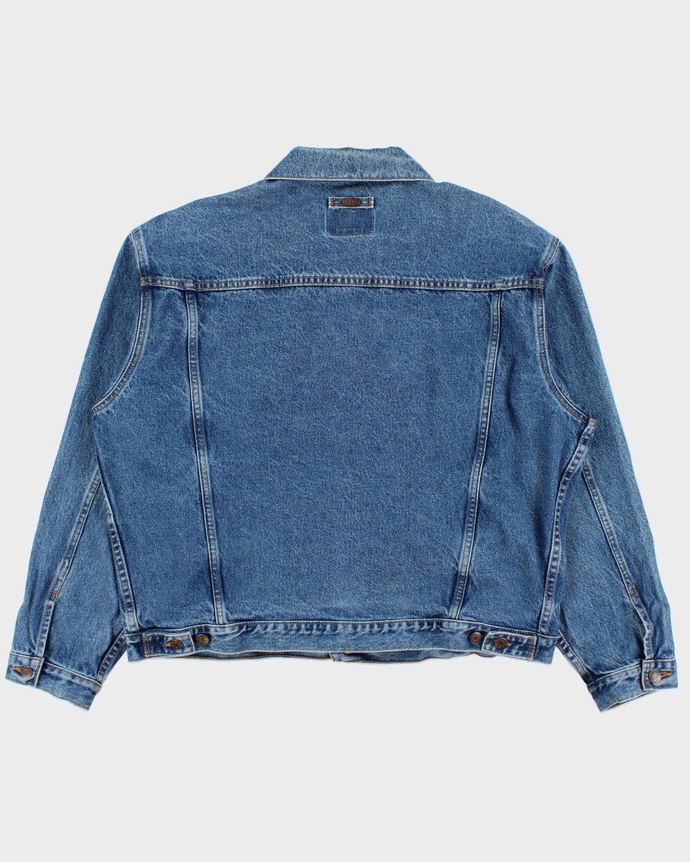 Vintage 1990s iD Wear Embroidered Brendale Contracting Denim Jacket -  XL