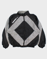 Vintage 1990s Umbro Monogram Embroidered Soft Shell Windbreaker Jacket - M