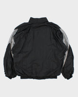 Vintage 1990s Umbro Monogram Embroidered Soft Shell Windbreaker Jacket - M