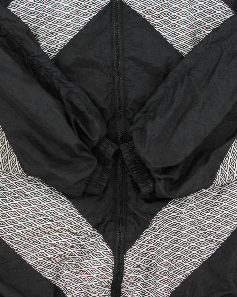 Vintage 1990s Umbro Monogram Embroidered Soft Shell Windbreaker Jacket - M