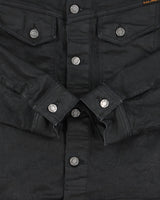 Nudie Jeans Back To Black Tar Denim Conny Jacket - M