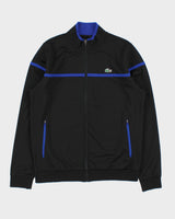 Vintage Lacoste Sport Black Classic Croc Track Jacket - L