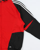 Vintage Y2K 00s Adidas Climacool 3-Stripe Football Track Jacket - L