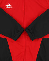 Vintage Y2K 00s Adidas Climacool 3-Stripe Football Track Jacket - L