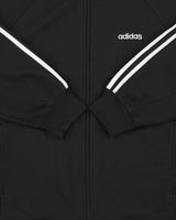 Vintage Y2K 00s Adidas Heavyweight Classic 3-Stripe Funnel Neck Track Jacket - M