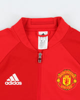 2015-16 Adidas Manchester United FC Two-Tone Football Track Jacket - S
