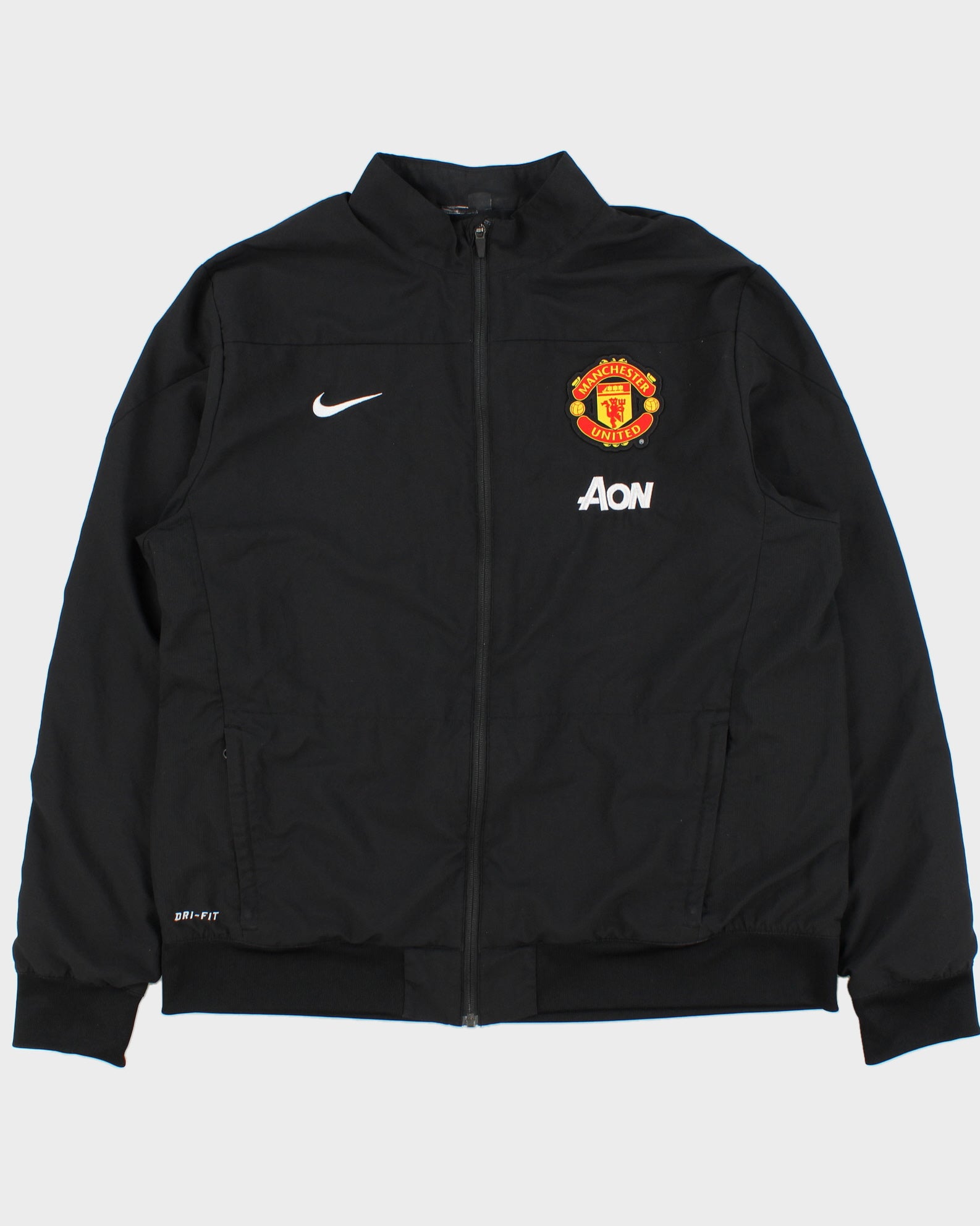 2011-12 Nike Manchester United FC Dri-Fit Soft Shell Football Track Jacket - XL