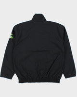 Vintage 1990s Umbro Volt Green Embroidered Shell Bomber Jacket - S