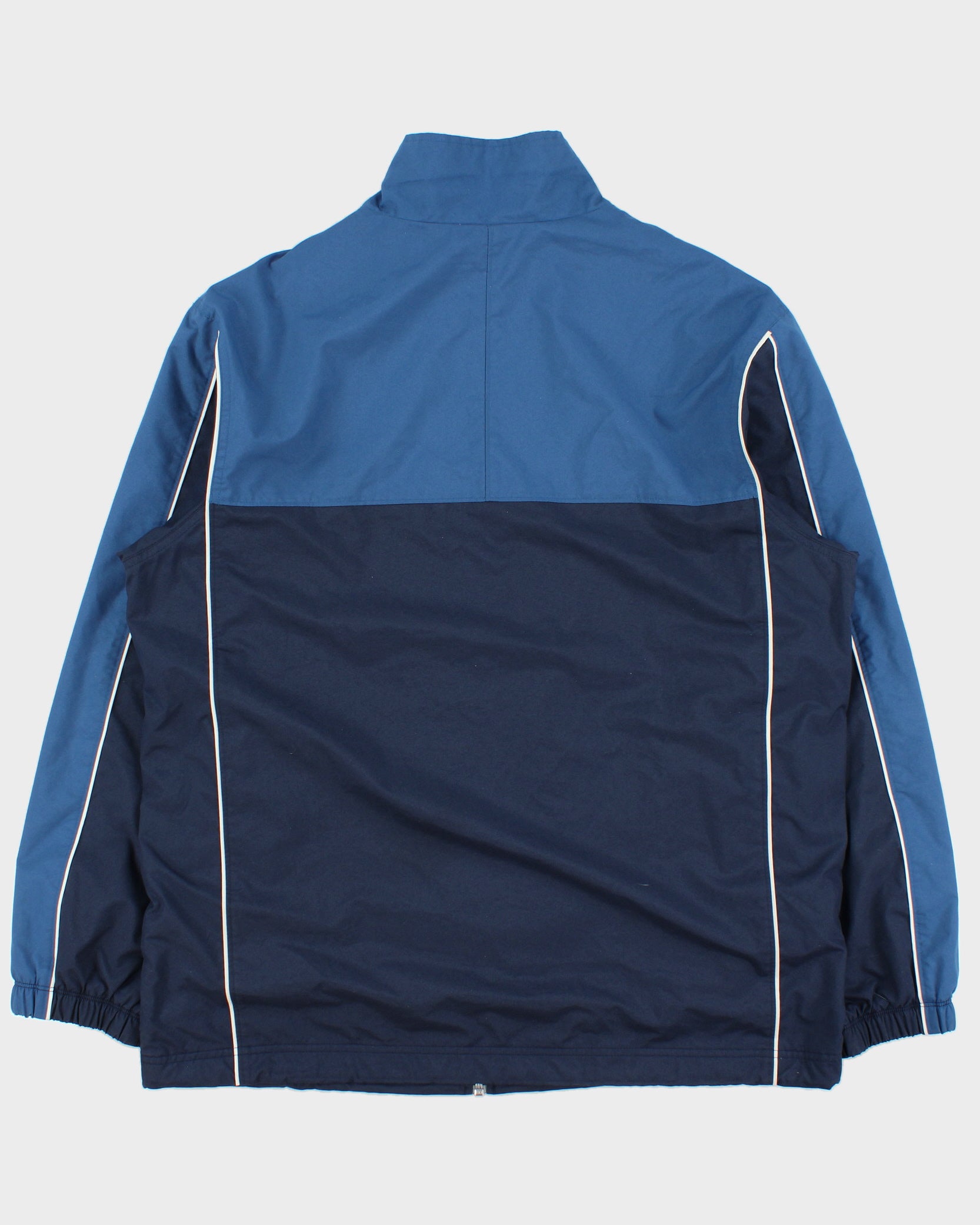 Vintage Y2K 00s Nike Two-Tone Embroidered Shell Windbreaker Jacket