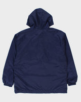DSWT Vintage 1990s Adidas Navy Wind Trainer Pullover Jacket - XXL