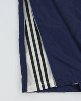 DSWT Vintage 1990s Adidas Navy Wind Trainer Pullover Jacket - XXL