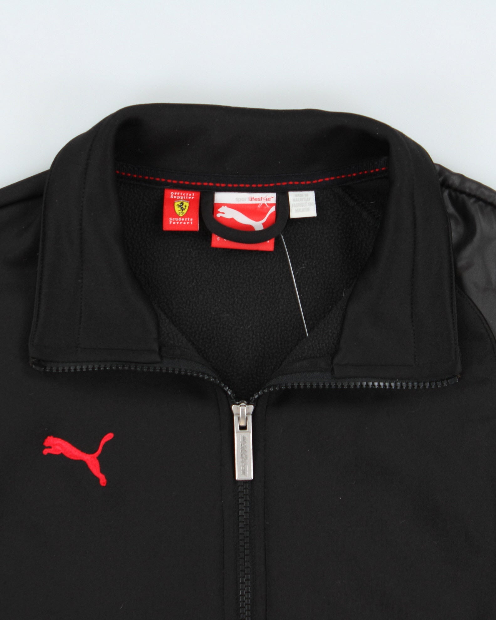Vintage Puma Scuderia Ferrari Soft Shell F1 Racing Track Jacket - S