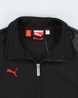 Vintage Puma Scuderia Ferrari Soft Shell F1 Racing Track Jacket - S