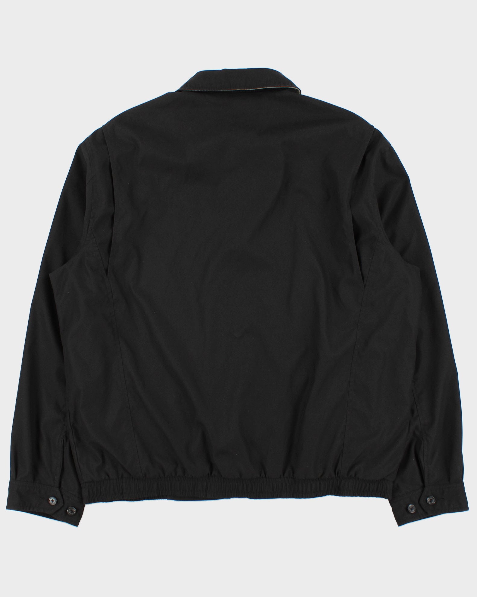 Vintage Y2K 00s Polo Ralph Lauren Black Bi-Swing Soft Shell Harrington Jacket - L