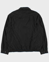 Vintage Y2K 00s Polo Ralph Lauren Black Bi-Swing Soft Shell Harrington Jacket - L