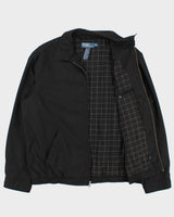 Vintage Y2K 00s Polo Ralph Lauren Black Bi-Swing Soft Shell Harrington Jacket - L
