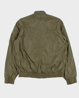 Vintage Y2K 00s Kappa Khaki Italia Soft Shell Cafe Racer Bomber Jacket - XL