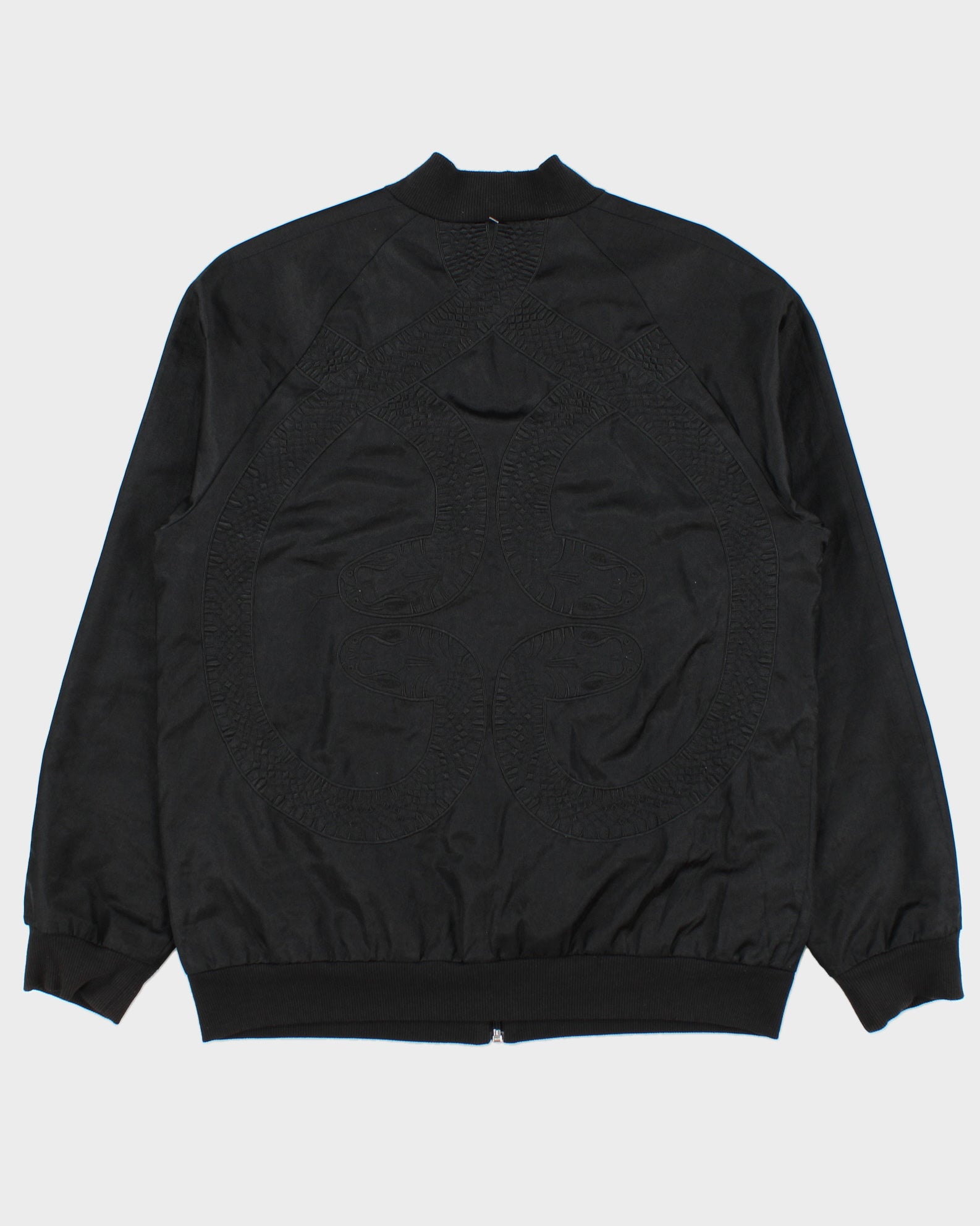 Vintage Adidas Originals 2013 Year of The Snake Reversible Satin Bomber Jacket - M