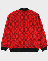 Vintage Adidas Originals 2013 Year of The Snake Reversible Satin Bomber Jacket - M