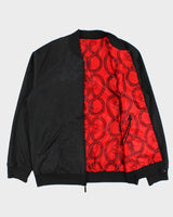 Vintage Adidas Originals 2013 Year of The Snake Reversible Satin Bomber Jacket - M