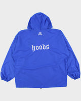 Vintage 1990s Umbro Neighbour Hoods FC Embroidered Shell Quarter-Zip Training Pullover Jacket - XL