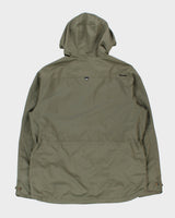 Vintage Oakley Khaki Canvas Shell Waterproof Mountaineering Jacket - XL
