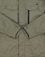 Vintage Oakley Khaki Canvas Shell Waterproof Mountaineering Jacket - XL