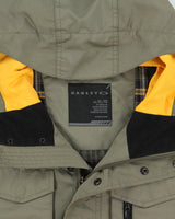 Vintage Oakley Khaki Canvas Shell Waterproof Mountaineering Jacket - XL