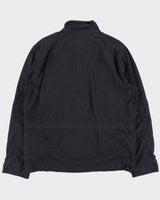 Vintage Y2K 00s Tommy Hilfiger Navy Canvas Multi-Pocket Field Jacket - L